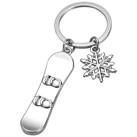 Portachiavi Snowboard - Idea Regalo Per Gli Amanti Degli Sport Invernali - Foto 5
