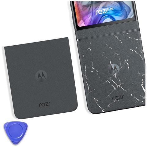 Copribatteria Razr 50 Pacchetto Servizio Originale, Grigio - Foto 2