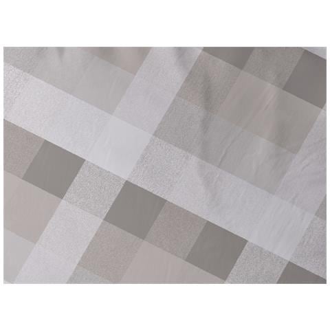 Completo Lenzuola In 100% Cotone Made Italy Disegno Scotland Singolo Beige - Foto 2