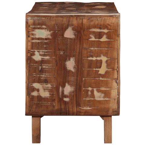 Mobile Porta Tv 105x46x32 Cm In Legno Massello Di Recupero - Foto 3