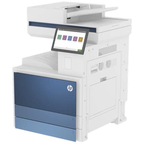 Stampante Multifunzione LaserJet Managed E731dn A3 1200 x 1200 DPI 30-40 ppm Fronte Retro Blu Bianco - Foto 3