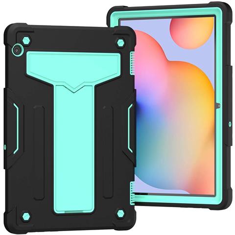 Custodia Resistente Per Ipad 10.2"" 9ª Generazione Con Supporto - Nero E Verde - Foto 1