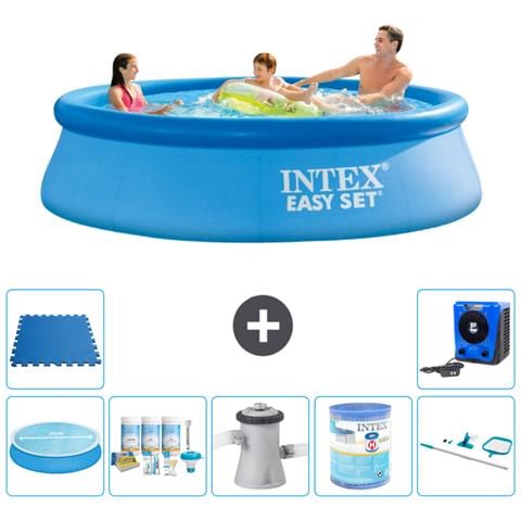 Piscina Fuori Terra - In Giro - 305x76 Cm - Blu - Include Accessori Coordinati A584 - Foto 1