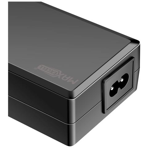 Caricabatterie Elettrico Per Monopattino 84w Dc 12v 7a Con 3 Punte Intercambiabili, Nero - Foto 5