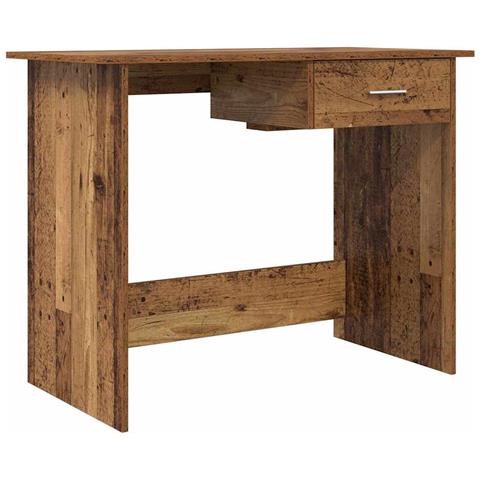 Scrivania Legno antico 100 x 50 x 76 cm Legno multistrato - Foto 1