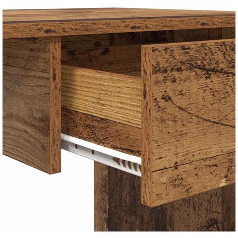 Scrivania Legno antico 100 x 50 x 76 cm Legno multistrato - Foto 9