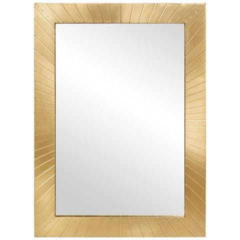 Specchio da bagno con specchio Nero e Oro 50 x 2.5 x 70 cm - Foto 2