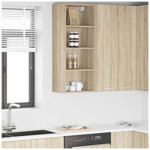 Armadio pensile Riga Rovere Sonoma 40 x 29,5 x 100 cm - Foto 2