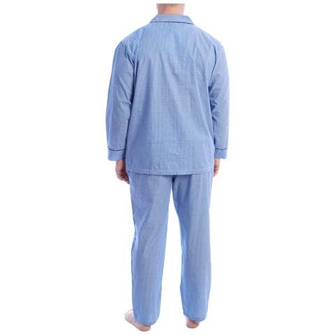 Pigiama Da Uomo In Popeline Di Cotone Klp5 - Foto 2