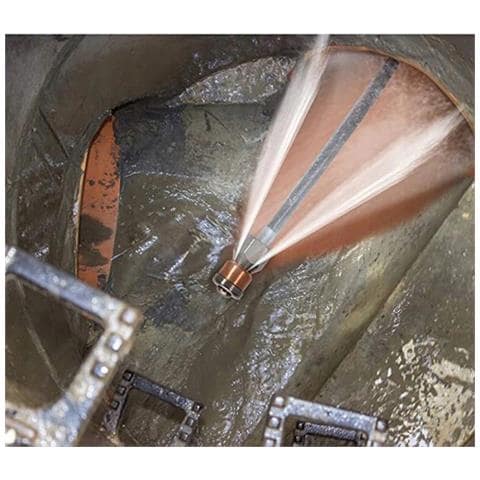 Ugello Rotante 045 Per Pulizia Fognature - Acciaio Inox E Ottone | Filettatura 1/8""f, 350 Bar, 155°c | Compatibile Con Idropulitrici - Foto 3