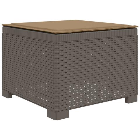 Divano da Giardino a 1 Posto con Cuscino Aspetto Rattan PP - Foto 1