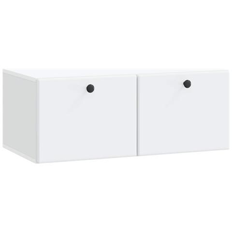 Mobile Porta TV da Muro 78,5 x 41 x 30 cm Bianco - Foto 1