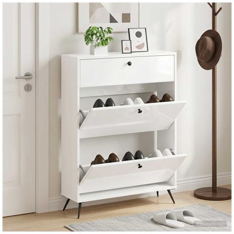 Mobile per scarpe BREDA 78 x 24 x 103 cm Legno ingegnerizzato - Foto 2