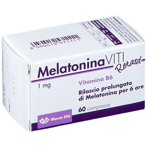 Melatonina Viti Retard 1 mg 60 Compresse - Foto 5