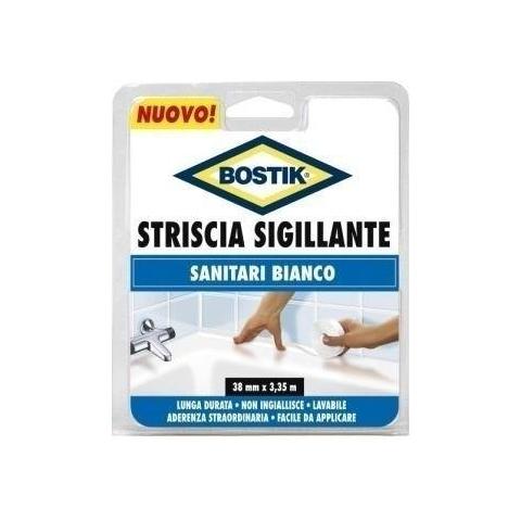 Striscia Sigillante Per Sanitari Bianca Mm. 38x3,35mt. - Foto 1