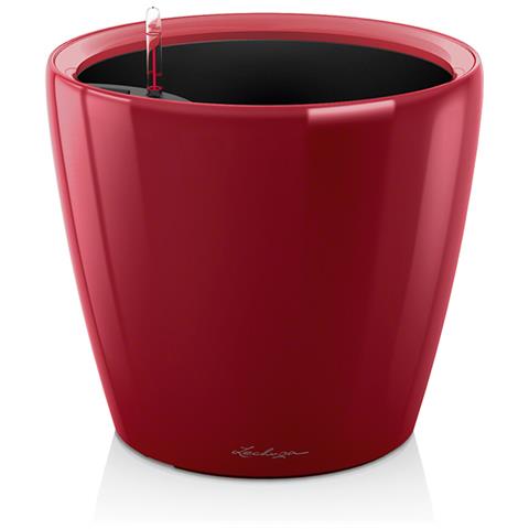 Vaso Classico Premium Ls 28 Rosso Scarlatto Lucido Ø28xh26 Cm - Foto 2