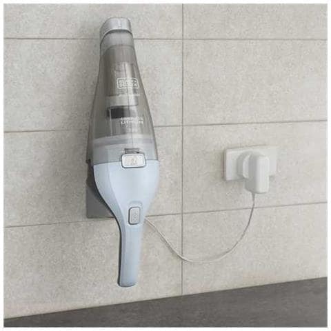 BLACK &amp; DECKER Aspirabriciole Ricaricabile NVC215W Senza Filo Colore Blu / Grigio IV10676