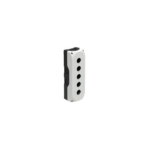 Custodia In Plastica Grigia Ip67 Per 5 Pulsanti Lpzp5a8 - Foto 1