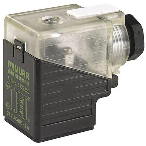 Connettore Per Valvole Svs Nero, Trasparente Msvs Poli: 3 Contenuto: 1 Pz. - Foto 1