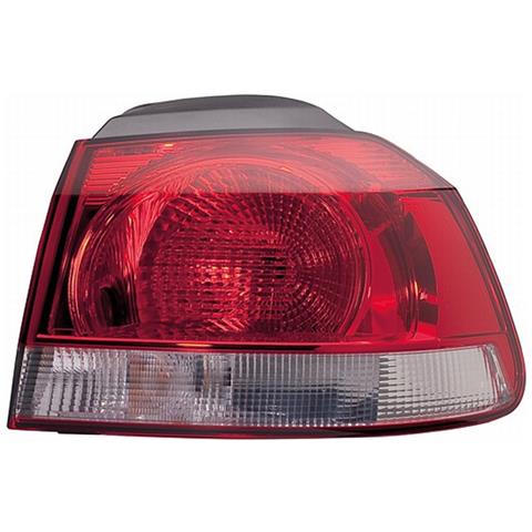 Fanale Con Portalampada Sx Esterno Volkswagen Golf V I 08> Ch-rosso Chiaro - Foto 1