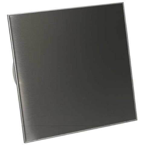 4 muro 100 Millimetri Estrattore D'aria Ventilatore Con Versione Standard Pannello In Acciaio Inox - Foto 1