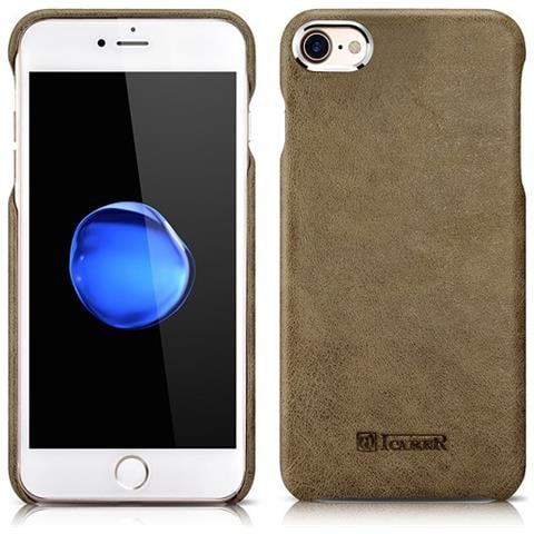 Custodia In Pelle Iphone Verde Vero Metal Warriors 7/8 - Foto 1
