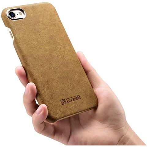 Custodia In Pelle Iphone Verde Vero Metal Warriors 7/8 - Foto 3