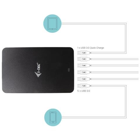 Usb Smart Charger 6x Usb-a Port 52w - Foto 2