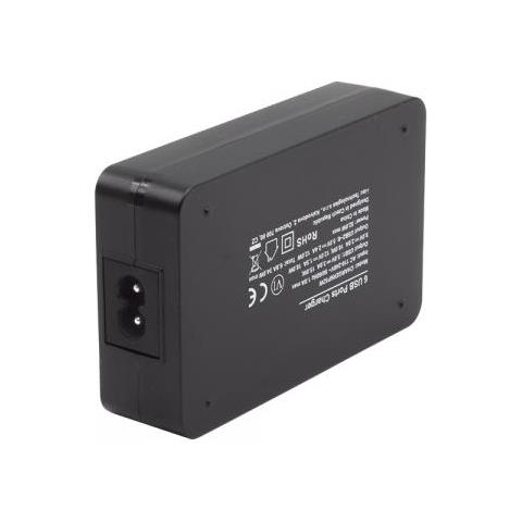 Usb Smart Charger 6x Usb-a Port 52w - Foto 3