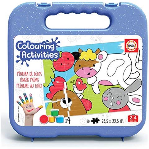 Colorare Attività Di Puzzle Colore Vario 18209 - Foto 1