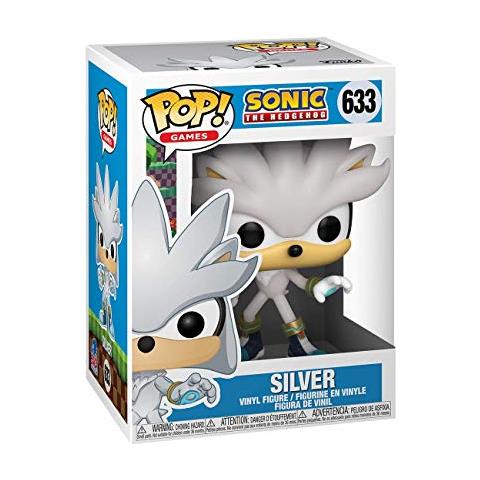 POP Games: Sonic 30th-Silver The Hedgehog Figura da Collezione, Multicolore, 51965 - Foto 2