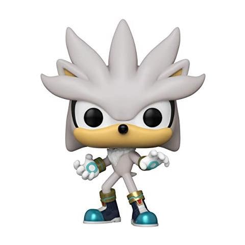 POP Games: Sonic 30th-Silver The Hedgehog Figura da Collezione, Multicolore, 51965 - Foto 1
