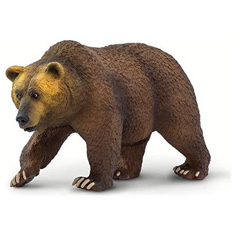 Ltd. Wildlife Wonders - Orso Grizzly - Costruzione Di Qualità Con Materiali Privi Di Ftalato, Piombo E Bpa - Dai 3 Anni In Su - Foto 1
