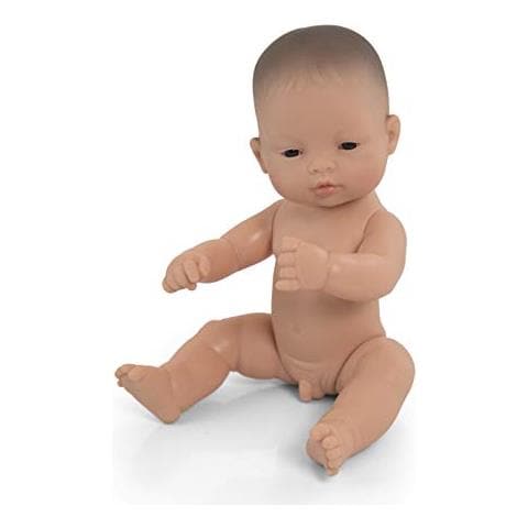 Educational - 12.63 Bambola Neonato Anatomicamente Corretta, Ragazzo Asiatico - Foto 1