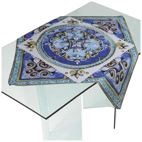 Runner Da Tavola, Centrotavola Moderno Per Mobili Da Interno O Esterno Made In Italy (giglio Bianco) - Foto 1