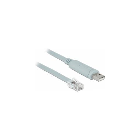 63308 cavo di interfaccia e adattatore USB 2.0 Type-A RJ45 Grigio - Foto 1