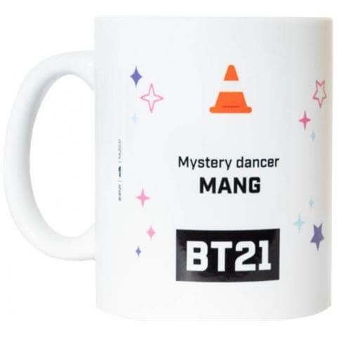 Mug Bt21 Mang Junior 300 Ml Ceramica Bianco / rosa - Foto 3