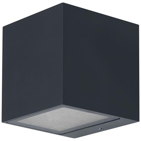 Applique Da Soffitto Led Rgb 14w Smart+ Wi-fi Ip44 Quadrata Ledvance 4058075564367 Grigio Scuro 85x85x85 Mm Alluminio - Foto 1