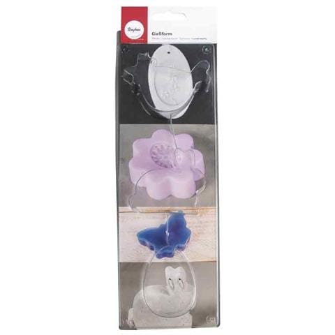 Set Di 3 Stampi 14 X 11 X 3 Cm - Foto 1