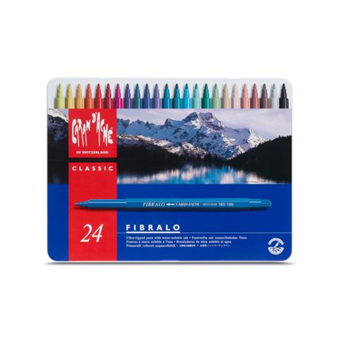 Caran D-ache 185.324 Medio Multicolore 24pezzo (i) Marcatore - Foto 2