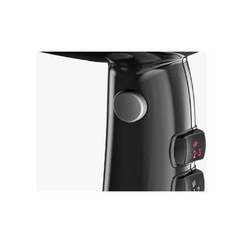 Asciugacapelli Professionale Swiss Light 3300 con 2 Velocità 3 Regolazione Calore Potenza 1800 W Colore Nero - Foto 2
