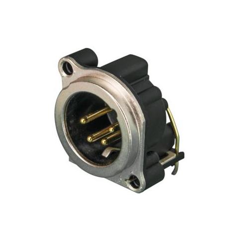 Nc4mbh Cavo Di Collegamento Xlr Nero, Bronzo - Foto 1