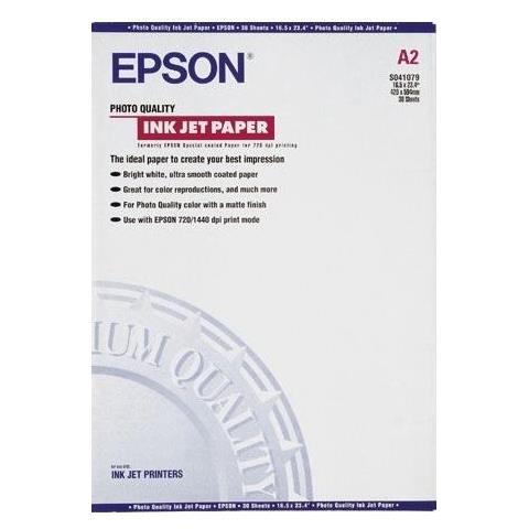 €¢ Epson Photo Quality Ink Jet Paper €¢ Fotopapier €¢ A2 (420 X 594 Mm) €¢ 105 G/m2 €¢ 30 Blatt - Foto 2