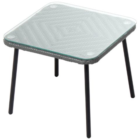 Acapulco Set Di 2 Poltrone + Tavolino Grigio Scuro - Foto 4