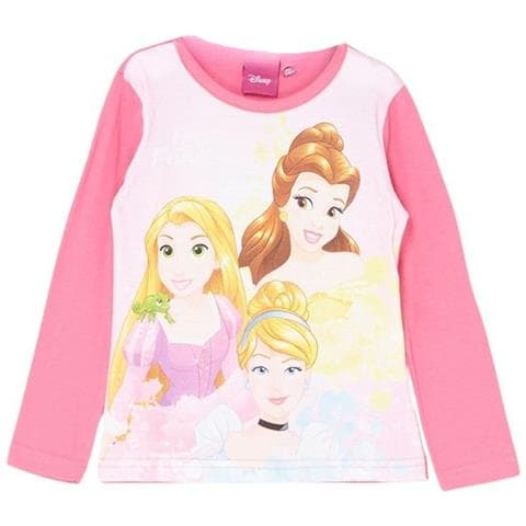 T-shirt Princesse pr2144-2054 rose-2a Ragazza - Foto 1