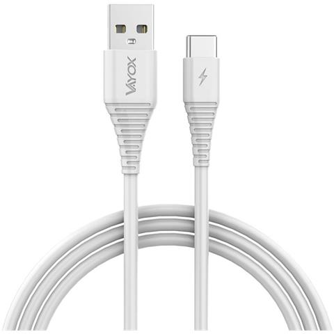 Cavo Da Usb A Usb Tipo C 2m Bianco Va0289 - Foto 1