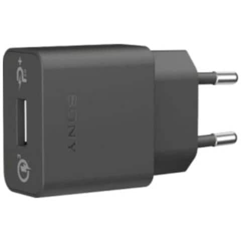 Sony Caricabatterie Originale Da Casa Fast Charging Uch12 16.20w Black Bulk Per Smartphone - Foto 1