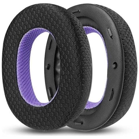 Cuscinetti Auricolari Sostitutivi Per Cuffie Sony Wh-1000xm2 - Nero/viola Mesh - Foto 1
