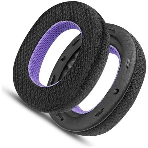 Cuscinetti Auricolari Sostitutivi Per Cuffie Sony Wh-1000xm2 - Nero/viola Mesh - Foto 2