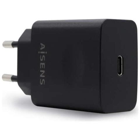Asch-1pd20-bk Caricabatterie Per Dispositivi Mobili Gps, Mp3, Mp4, Telefono Cellulare, Smartphone, Tablet Nero Ac - Foto 1